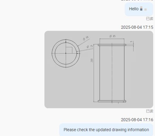ultimo caso aziendale circa Cliente americano - Personalizzazione di tubi al quarzo
