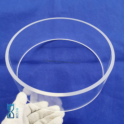qualità  High Quality Fused Silica Quartz Tube Clear Color Fabbrica