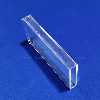 qualità  Corrosion Resistant High Transmittance Quartz Glass Plate with 1100℃ Working Temperature Fabbrica