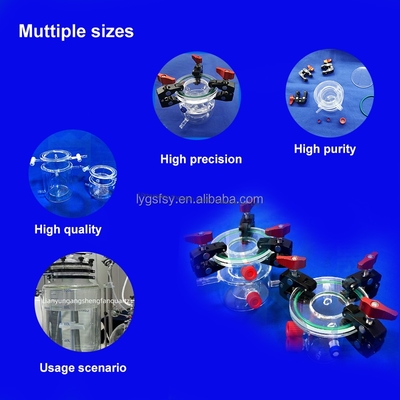 qualità  Customized Double Walled UV Quartz Glass Quartz Photocatalytic Reactor Fabbrica