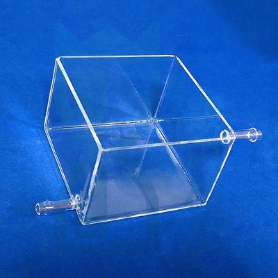 qualità  Photochemical Reactor Necessity Highly Transparent Quartz Tanks Density 2.2g/cm3 Fused Silica Fabbrica