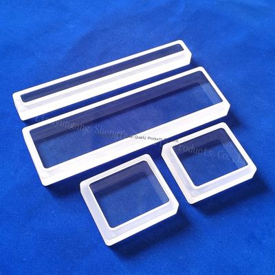 qualità  High Purity Fused Quartz Plate with 92% Light Transmittance, 1150℃ Working Temperature, and 2.2g/cm³ Density Fabbrica
