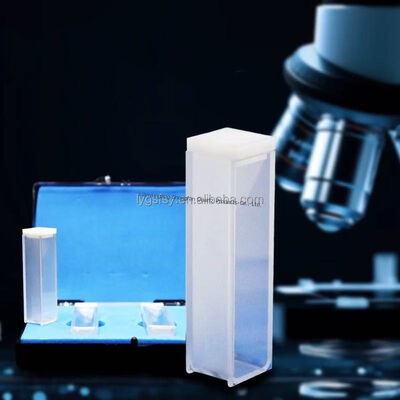 qualità  High-temperature and Corrosion Resistant Quartz Glass Colorimeter Cuvette with 3.5ml Capacity Fabbrica