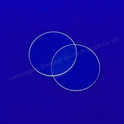 Alto taglio trasparente della lastra di vetro del quarzo di trasmissione per la luce UV