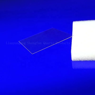 Placca di silice fusa per wafer di quarzo UV trasparente Placca di vetro di quarzo trasparente all'ingrosso