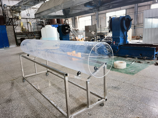 Tubo di vetro al quarzo riscaldante semiconduttore trasparente ad alta trasmittanza