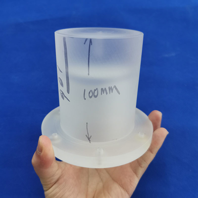 Flangia per tubo di vetro al quarzo riscaldante Sio2 2.2g/Cm3 Morse ad alta purezza 6.5