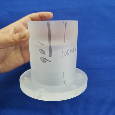 Flangia per tubo di vetro al quarzo riscaldante Sio2 2.2g/Cm3 Morse ad alta purezza 6.5