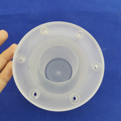 Flangia per tubo di vetro al quarzo riscaldante Sio2 2.2g/Cm3 Morse ad alta purezza 6.5