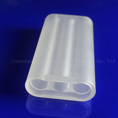 Tubo di flusso al quarzo a triplo foro lucidato Sio2 per gli acquirenti di laser medicali 3
