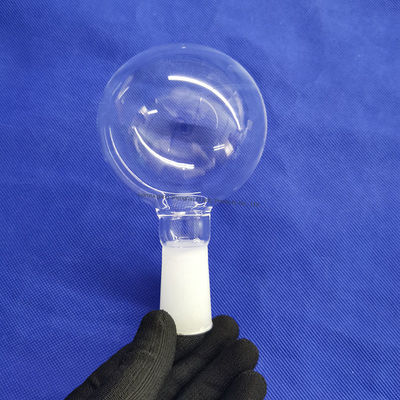 Reattore tubolare in vetro di quarzo trasparente personalizzato