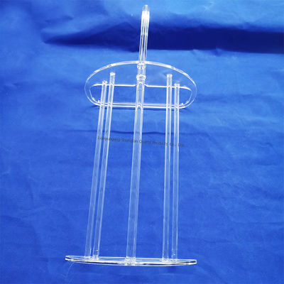 Barchetta di vetro al quarzo con fessura per wafer