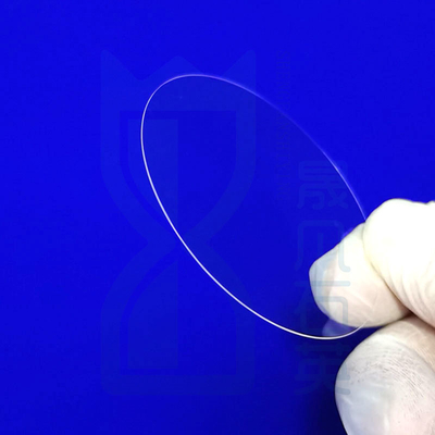 Vetro di quarzo ottico uv Crystal Plate Transparent Thin 100mm