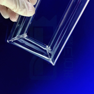 Strumenti in vetro di quarzo resistenti alla corrosione, di laboratorio su misura