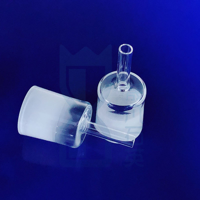 Strumenti in vetro di quarzo resistenti alla corrosione, di laboratorio su misura