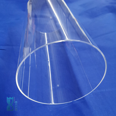 Fabbrica Custom Quartz Glass Pipe Grande diametro