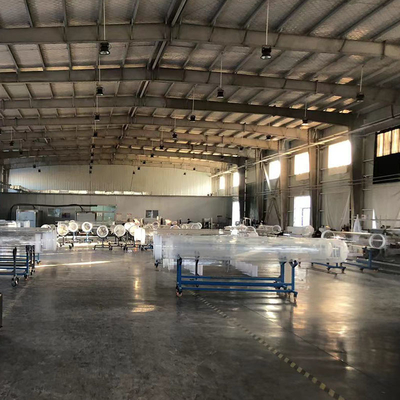 Fabbricazione di tubi di vetro trasparente a quarzo fotovoltaico di grande diametro