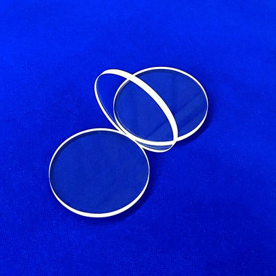 Placca di silice fusa per wafer di quarzo UV trasparente Placca di vetro di quarzo trasparente all'ingrosso
