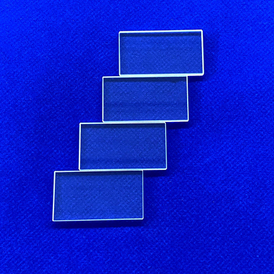 Placca di silice fusa per wafer di quarzo UV trasparente Placca di vetro di quarzo trasparente all'ingrosso