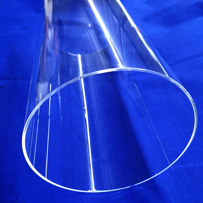 Resistenza ad alte temperature Tubo capillare in vetro di quarzo di tutte le dimensioni Tubo in vetro di quarzo trasparente di silice fuso