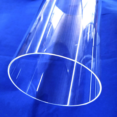 Resistenza ad alte temperature Tubo capillare in vetro di quarzo di tutte le dimensioni Tubo in vetro di quarzo trasparente di silice fuso