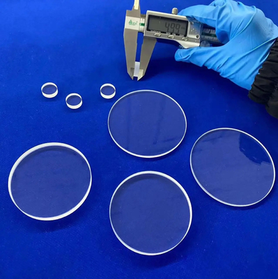 Fabbrica di vetro di quarzo a misura resistente alle alte temperature trasparente