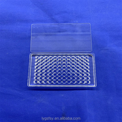Fabbrica di vetro di quarzo a misura resistente alle alte temperature trasparente
