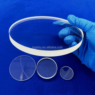 Fabbrica di vetro di quarzo a misura resistente alle alte temperature trasparente