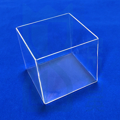 Fabbrica Laboratorio personalizzato cilindro di vetro di quarzo resistente alla corrosione