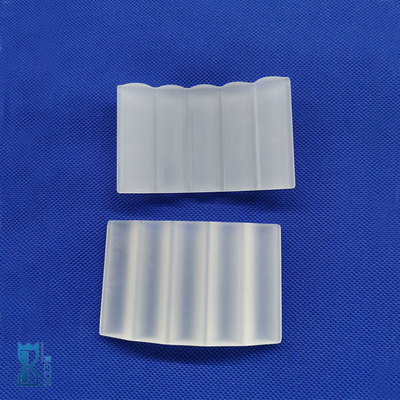 Fabbricazione CNC di lamiere di vetro di quarzo resistenti alla corrosione opache