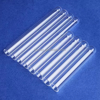 Fabbrica di tubi di prova di quarzo di laboratorio resistenti alla corrosione su misura