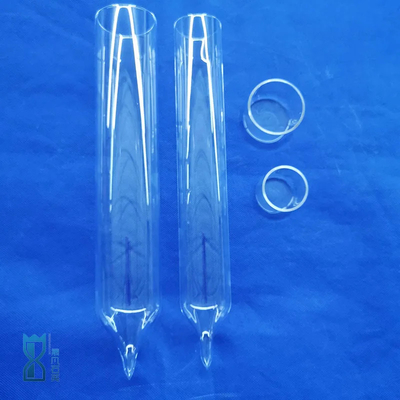 Fabbrica di tubi di prova di quarzo di laboratorio resistenti alla corrosione su misura
