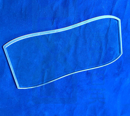 Fenestra ottica in silice fuso Fenestra di vetro ottico per la macchina di taglio laser Piastra di vetro trasparente