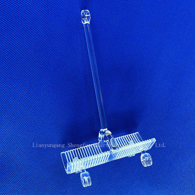 Strumento di quarzo Semiconduttore inserire Wafer di quarzo portante di vetro di quarzo
