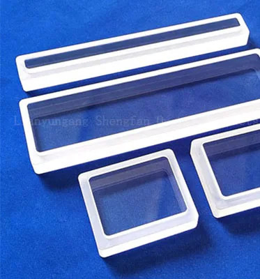 Fabbrica personalizzata resistente alle alte temperature trasparente passo foglio di quarzo