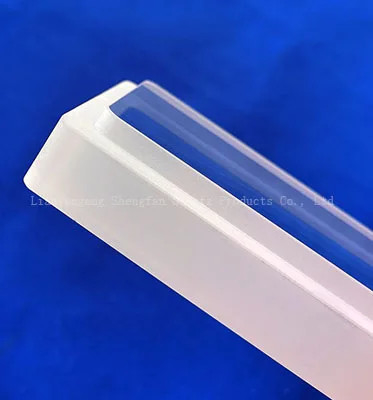 Fabbrica personalizzata resistente alle alte temperature trasparente passo foglio di quarzo