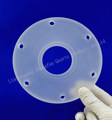 Carta di quarzo ghiacciato opaco di alta qualità su misura resistente alle alte temperature