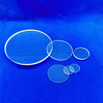 Finestre ottiche di vetro di quarzo di silicio fuso ad alta purezza UV personalizzate per strumenti elettronici