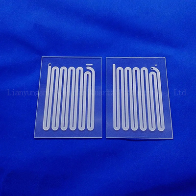Fabbrica carta di vetro di quarzo a fessura su misura resistente alle alte temperature