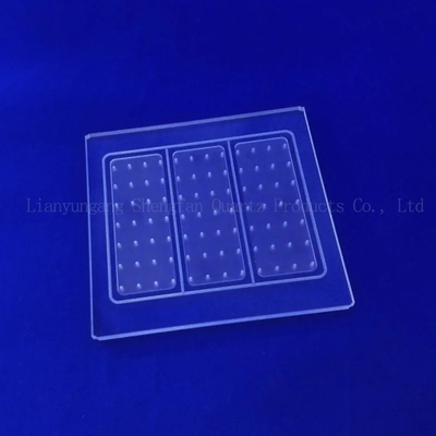 Fabbrica carta di vetro di quarzo a fessura su misura resistente alle alte temperature