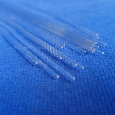 Fabbrica Personalizzata Trasparente Piccolo Diametro Quarzo Capillare Resistente alla Corrosione ad Alte Temperature
