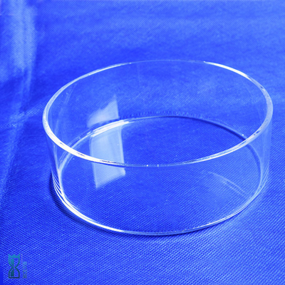 Serbatoio quadrato in vetro di quarzo per uso in laboratorio in fluidi di misura resistenti alla corrosione