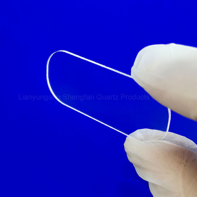 Finestre ottiche di vetro di quarzo di silicio fuso ad alta purezza UV personalizzate per strumenti elettronici