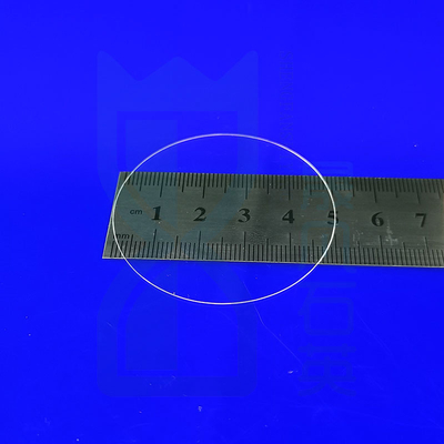 Finestre ottiche di vetro di quarzo di silicio fuso ad alta purezza UV personalizzate per strumenti elettronici