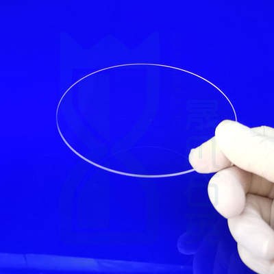 Finestre ottiche di vetro di quarzo di silicio fuso ad alta purezza UV personalizzate per strumenti elettronici
