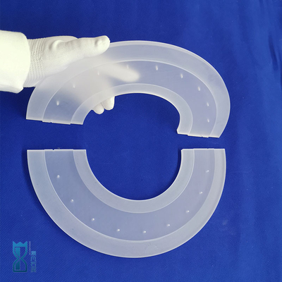 Fabbrica Dimensioni personalizzate trasparente trasparente vetro di quarzo vetro vetro UV vetro di quarzo