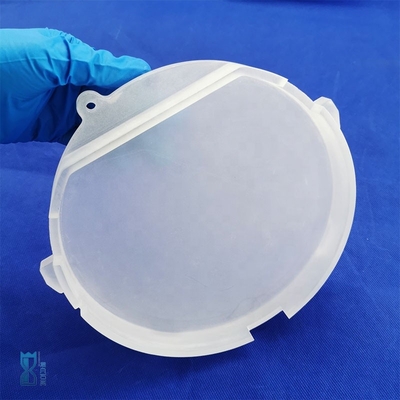 La carta di quarzo opaco su misura CNC resistente alle alte temperature e alla corrosione