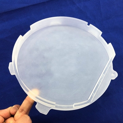 La carta di quarzo opaco su misura CNC resistente alle alte temperature e alla corrosione