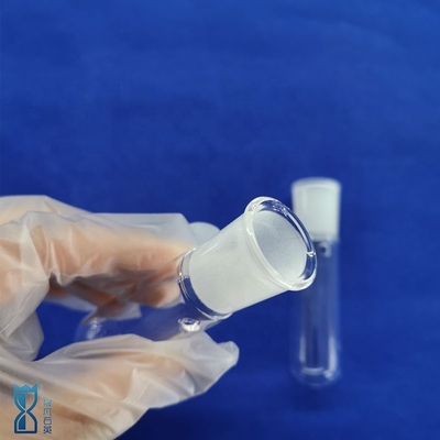 Fabbrica Laboratorio personalizzato Quarzo fondo rotondo tubo di prova piatto resistente alla corrosione alta temperatura