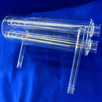 Tubo di riscaldamento a temperatura di forno tubo di alta purezza di laboratorio ciclico tubo di vetro di quarzo